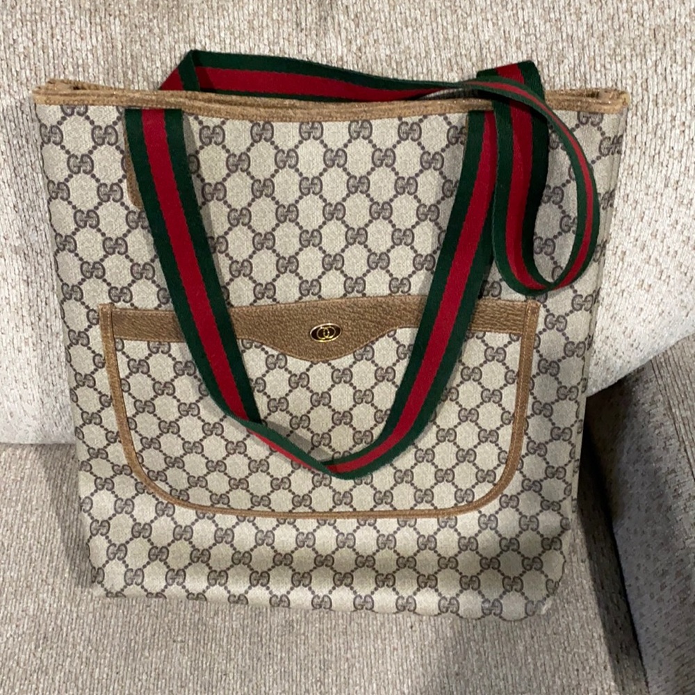 Vintage Gucci Tote Bag